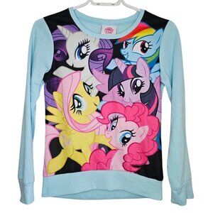 My Little Pony Girls Pullover Long-Sleeved Sweatshirt by Hasbro, M 10/12